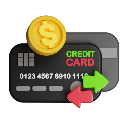 Transaction  3D Icon