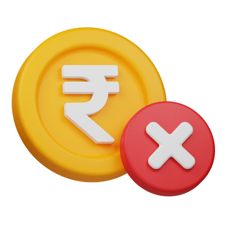 Transaction annuler  3D Icon