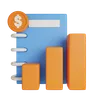 Transaction Book 3D Icon