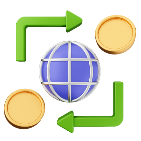 Opération commerciale  3D Icon