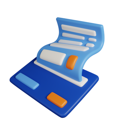 Icône 3D de transaction de paiement  3D Icon