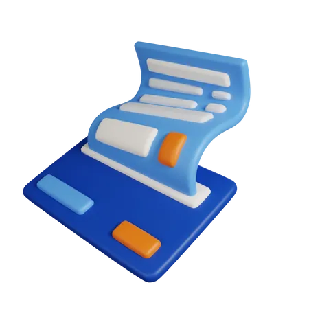 Icône 3D de transaction de paiement  3D Icon