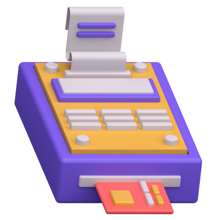 Transaction de paiement  3D Icon