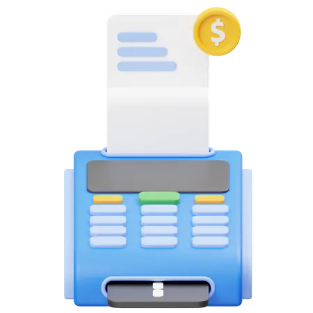 Transaction de paiement  3D Icon