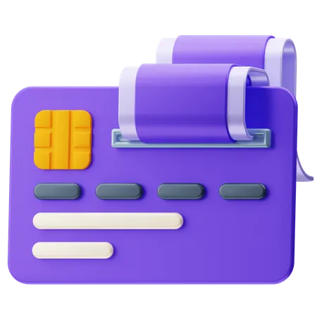 Transaction de paiement  3D Icon