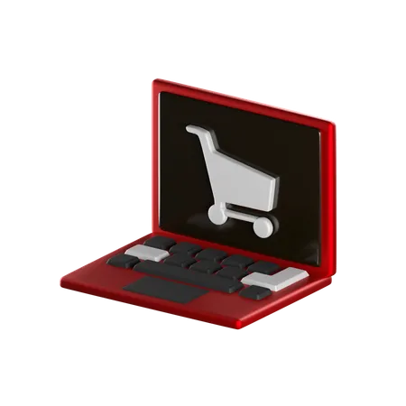 Transaction en ligne  3D Icon