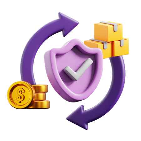 Transaction financière  3D Icon