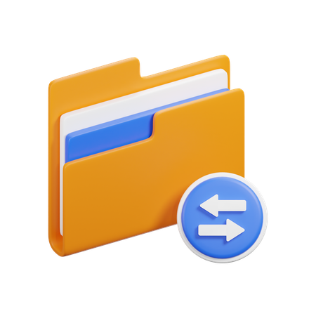 Transaction Folder  3D Icon