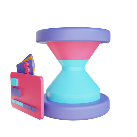 Transaction History  3D Icon