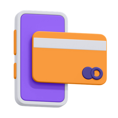 Transaction par carte  3D Icon