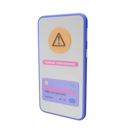 Transaction Pending  3D Icon