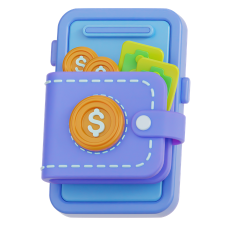 Portefeuille de transactions  3D Icon