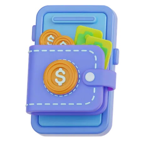 Portefeuille de transactions  3D Icon