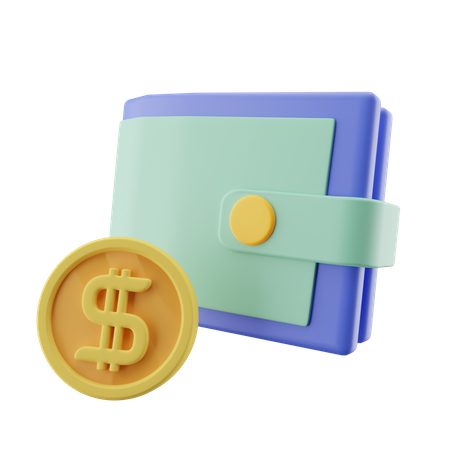 Portefeuille de transactions  3D Icon