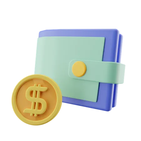 Portefeuille de transactions  3D Icon