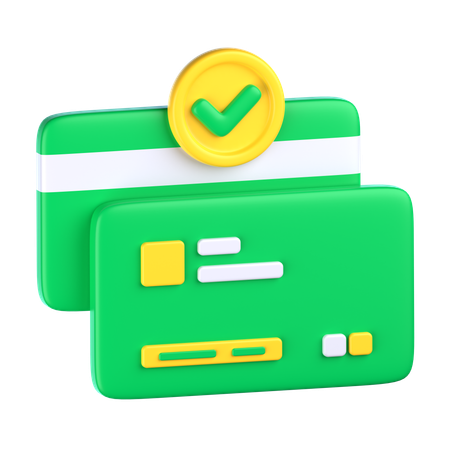 Transaction Success  3D Icon