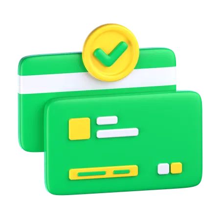 Transaction Success  3D Icon