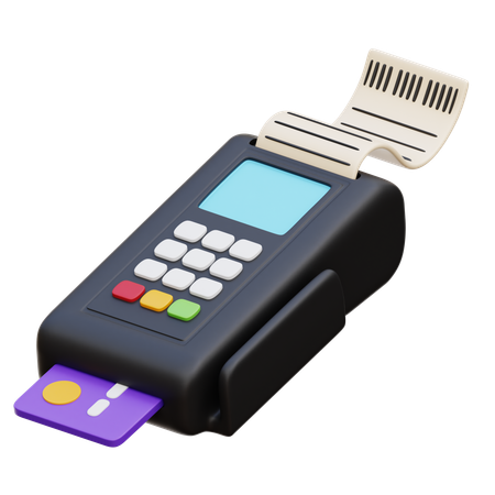 Opérations de paiement  3D Icon