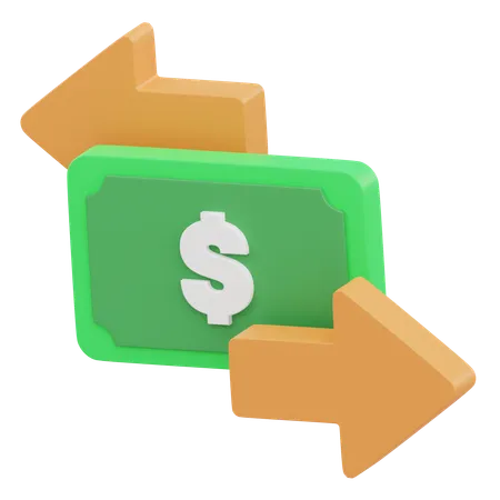 Transaktion  3D Icon