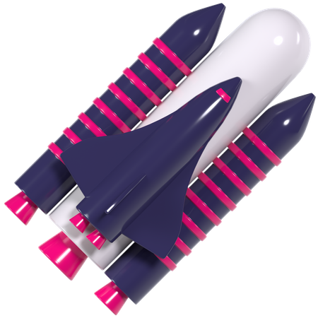 Transbordador espacial  3D Icon