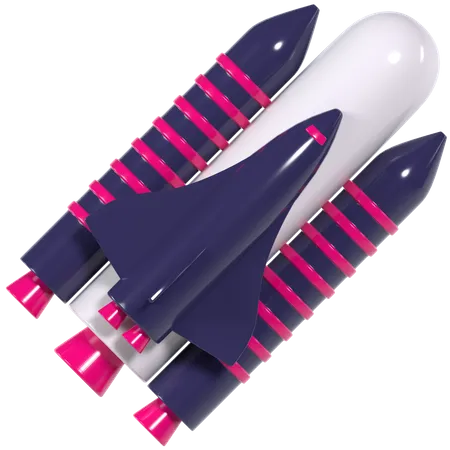 Transbordador espacial  3D Icon
