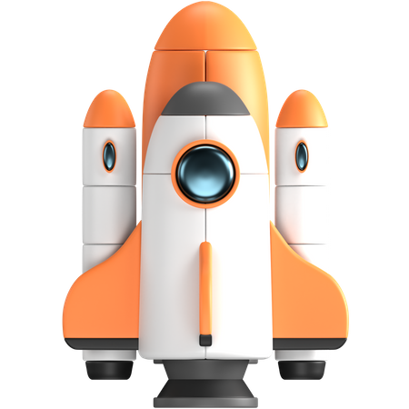 Transbordador espacial  3D Illustration