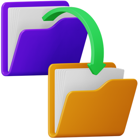 Transfer  3D Icon