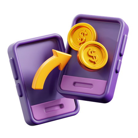 Transfer  3D Icon