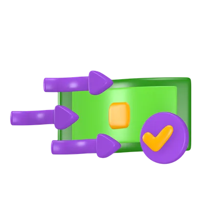 Transfer  3D Icon