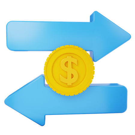 Transfer  3D Icon