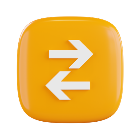 Transfer Arrow  3D Icon