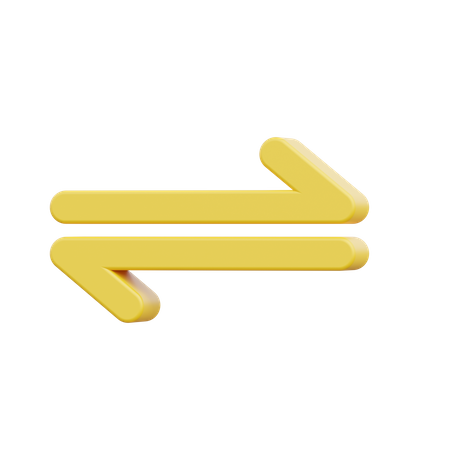 Transfer arrow  3D Icon