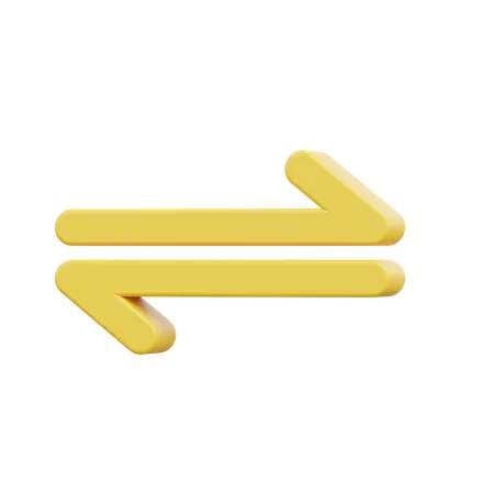 Transfer arrow  3D Icon