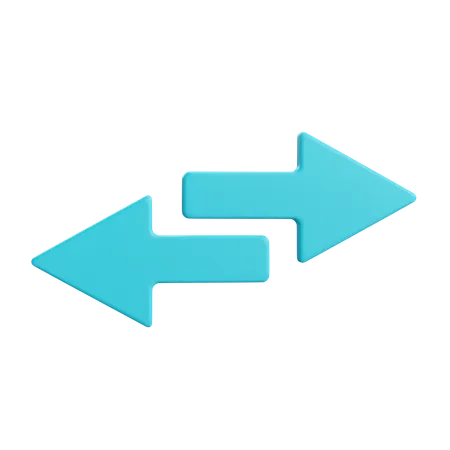 Transfer Arrow  3D Icon