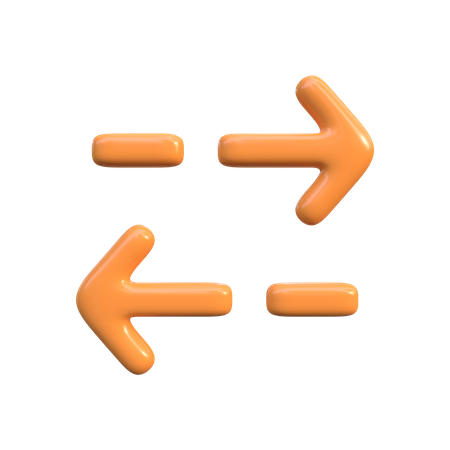 Transfer Arrow  3D Icon