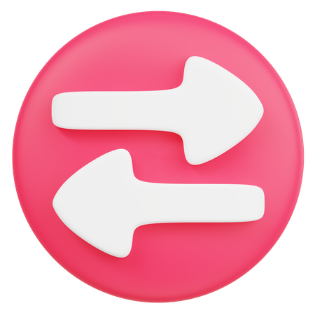 Transfer Arrow  3D Icon