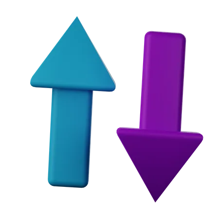 Transfer Arrow  3D Icon