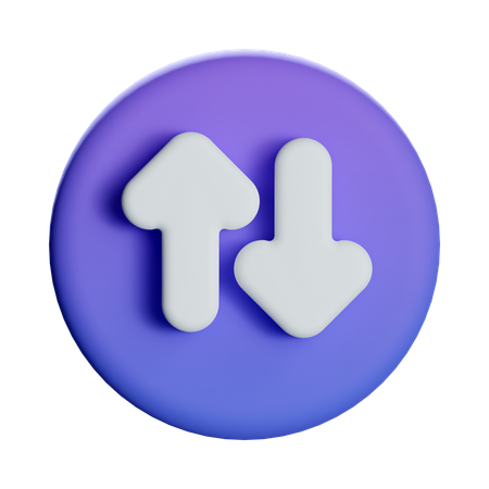 Transfer Arrow  3D Icon
