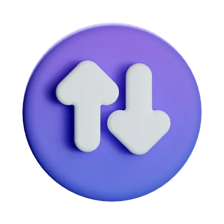 Transfer Arrow  3D Icon
