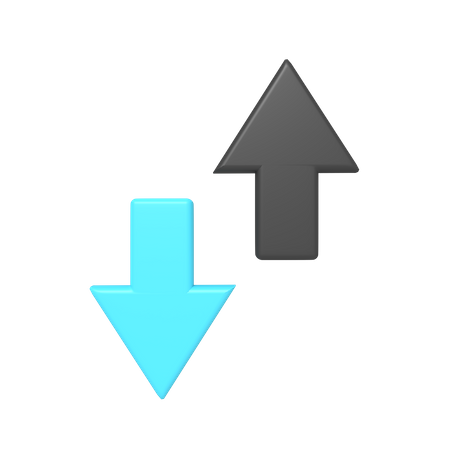 Transfer Arrow  3D Icon