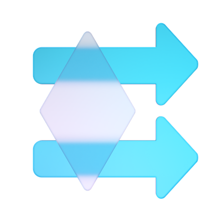 Transfer Block  3D Icon
