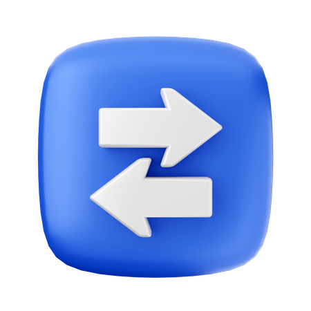 Transfer Data  3D Icon