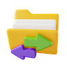 transfer folder design asset