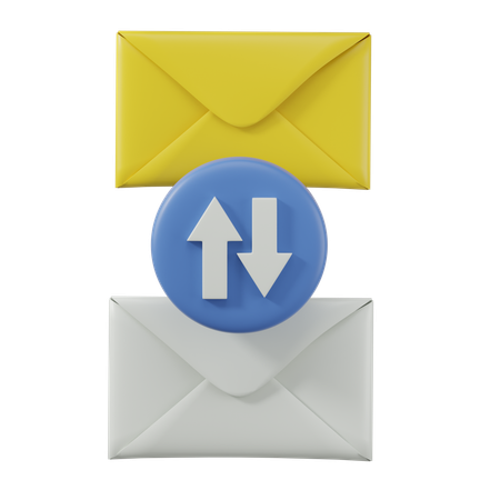 Transfer Mail  3D Icon