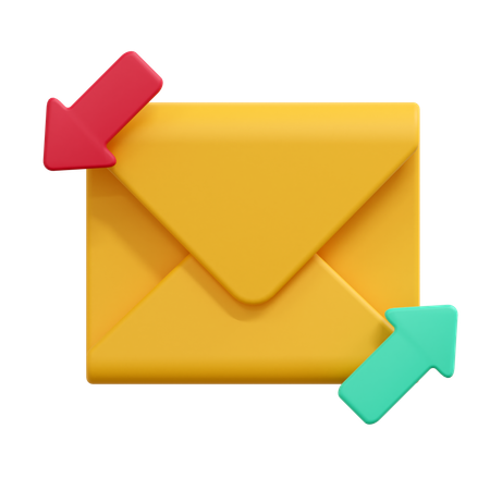 Transfer Message  3D Icon