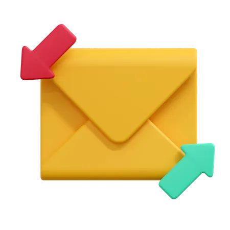 Transfer Message  3D Icon