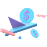 transfer cash emoji 3d