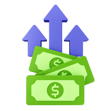 Transfer Money  3D Icon