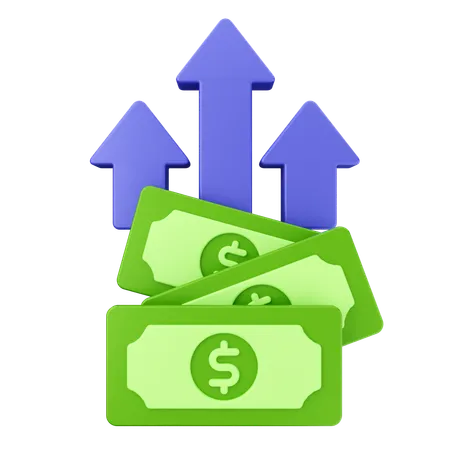 Transfer Money  3D Icon