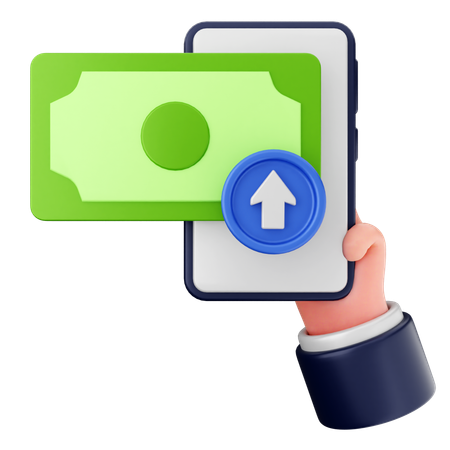 Transfer Payment  3D Icon